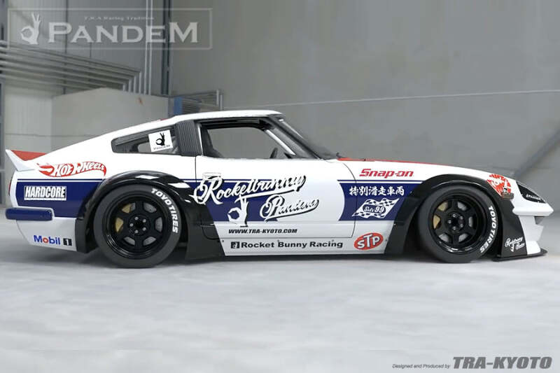 GReddy 1975-1978 Pandem Datsun 280Z (130Z) Rocket Bunny Full Widebody Aero Kit w/ Wing Body Kits GReddy