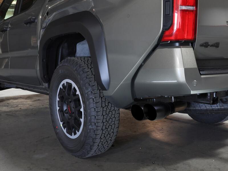 aFe 24-25 Toyota Tacoma L4-2.4L (t) Vulcan Series 2.5in to 3in Cat-Back w/ Black Tip Catback aFe