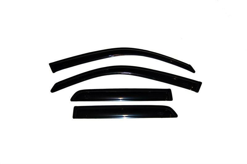 AVS 03-09 Toyota 4Runner Ventvisor Outside Mount Window Deflectors 4pc - Smoke Wind Deflectors AVS
