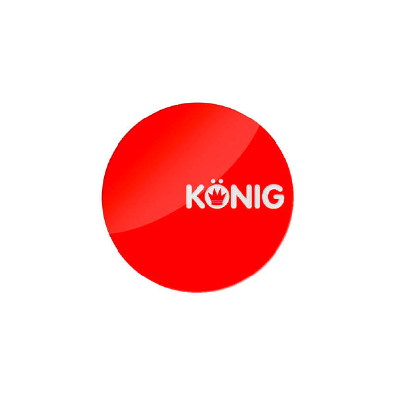 Konig Red Logo Only For CAPFFB - Single Wheel Accessories Konig