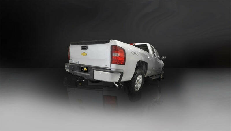 Corsa 2011-2013 Chevrolet Silverado Crew Cab/Short Bed 1500 6.2L V8 Polished Sport Cat-Back Exhaust Catback CORSA Performance
