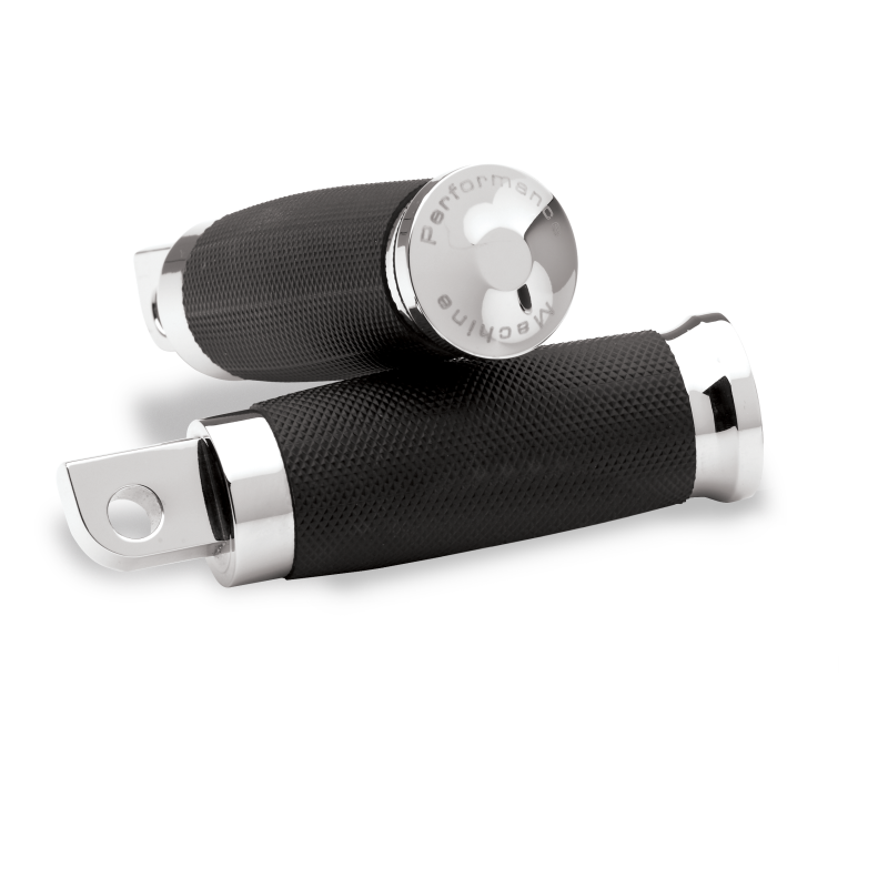 Performance Machine Footpegs Contour - Chrome Footpegs Performance Machine