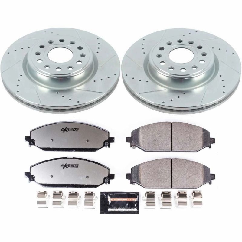 Power Stop 2019 Ram 1500 Front Z36 Truck & Tow Brake Kit Brake Kits - Performance D&S PowerStop