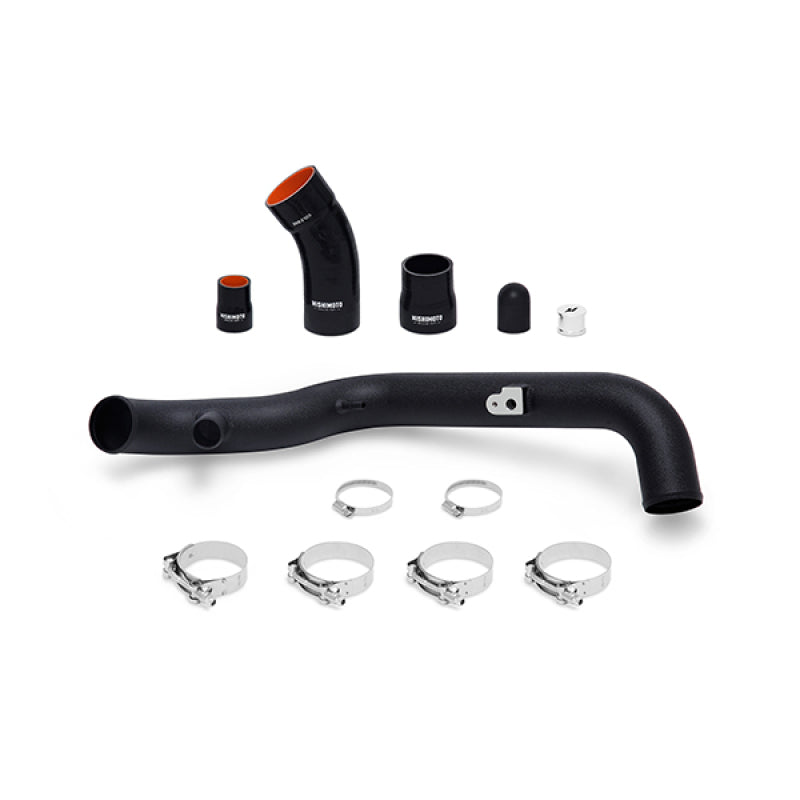 Mishimoto 2014+ Ford Fiesta ST Cold-Side Intercooler Pipe Kit - Wrinkle Black Intercooler Pipe Kits Mishimoto