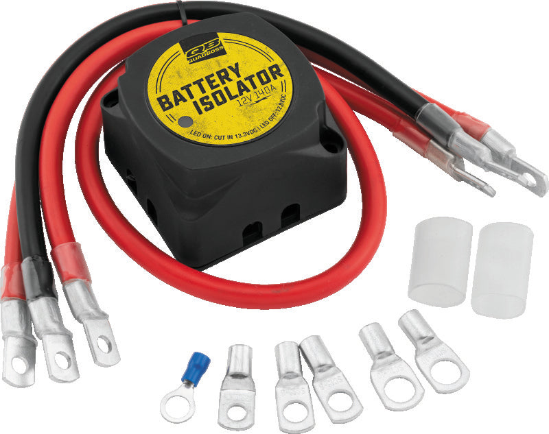 QuadBoss Dual Battery Isolator W/Kit Battery Accessories QuadBoss