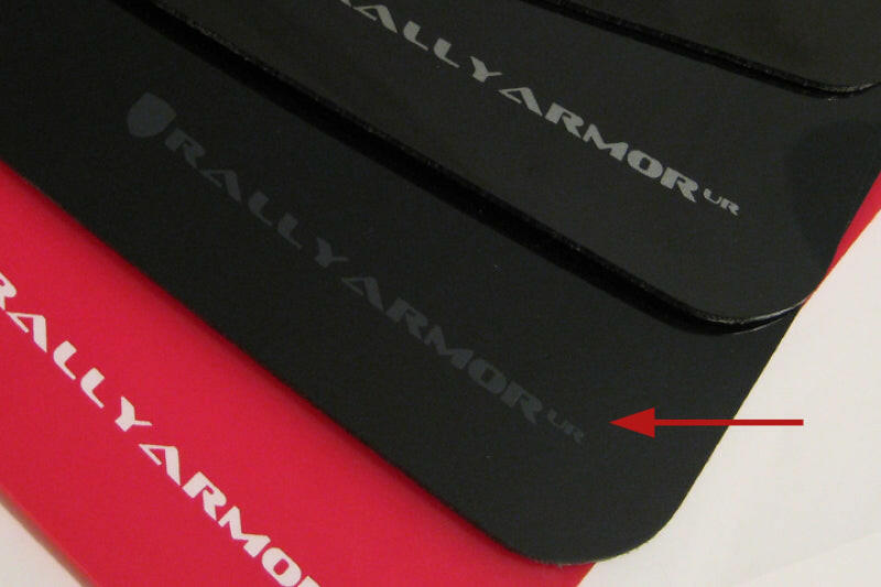Rally Armor 02-07 Subaru WRX/STI/RS/2.5i (Wagons Req. Mod.) Black UR Mud Flap w/Grey Logo Mud Flaps Rally Armor
