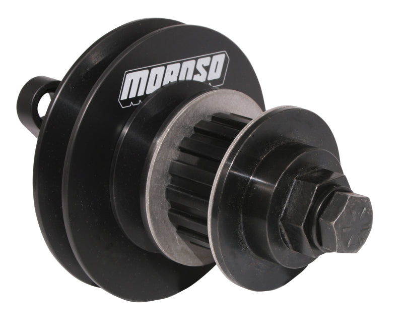Moroso GM LS Dry Sump & Vacuum Pump Drive Kit - Flange Style w/Pulleys Vacuum Pumps Moroso