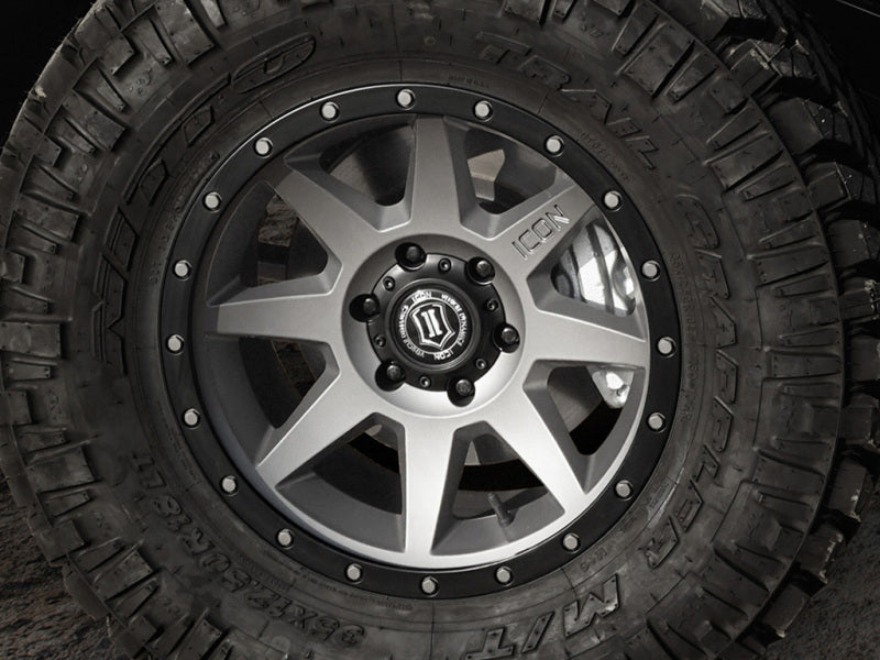 ICON Alloys Lug Nut Kit Black - 12x1.5 - 24 Lug Nuts w/ Key Lug Nuts ICON