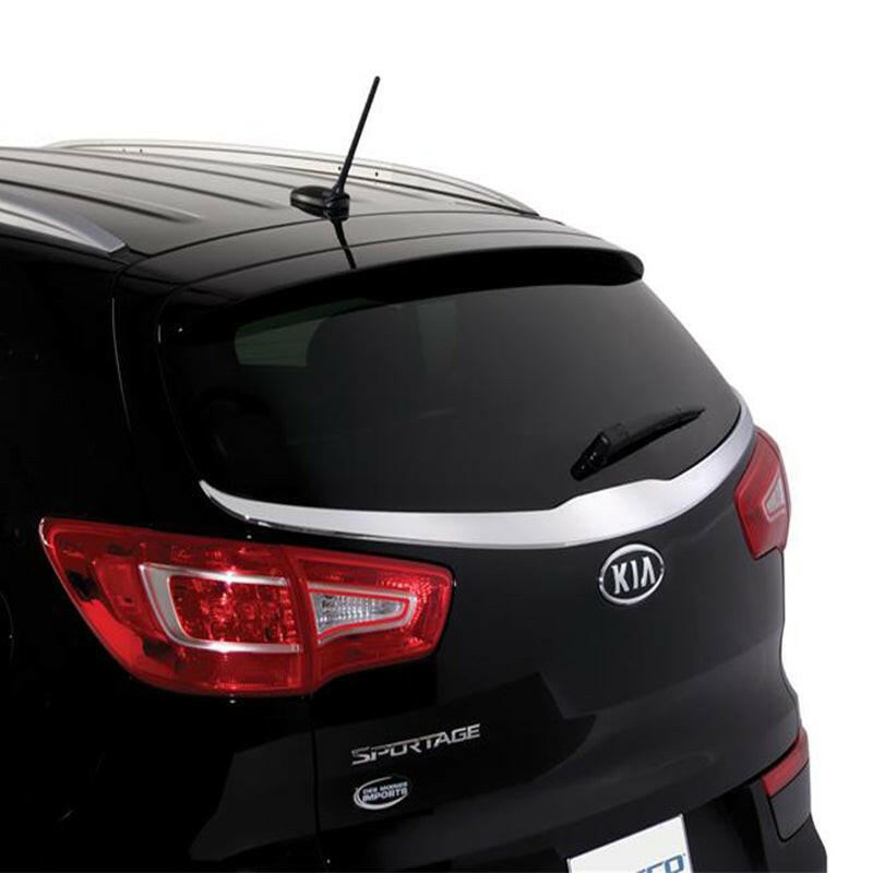 Putco 11-16 Kia Sportage - Lip Spoiler Cover - Chrome Exterior Trim Putco