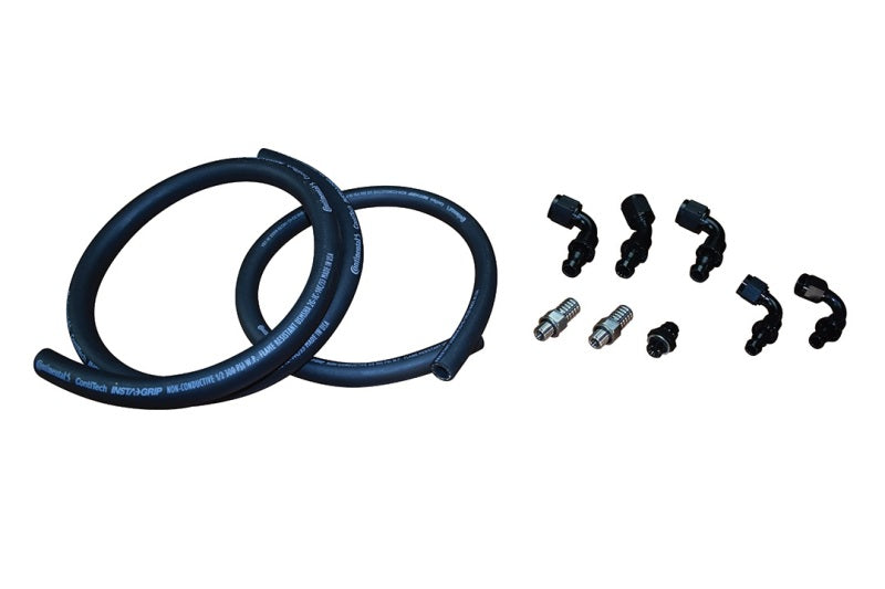 Fleece Performance 07.5-09 6.7L Cummins Fuel Distribution Block Hose and Fitting Kit Fuel Manifolds Fleece Performance
