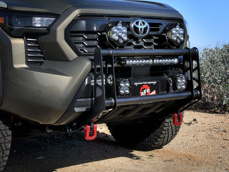 aFe POWER 24-26 Toyota Tacoma (N400) L4-2.4L (t) Terra Guard Bull Bar Bull Bars aFe