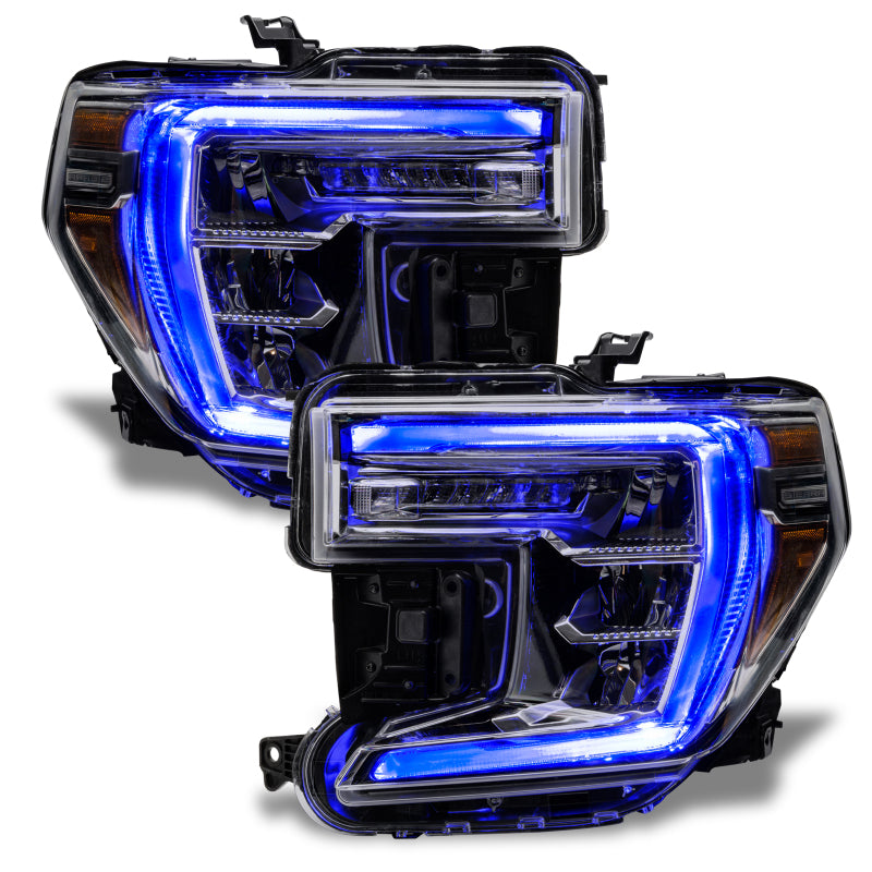 Oracle 19-21 GMC Sierra 1500 RGB+W Headlight DRL Upgrade Kit - ColorSHIFT w/o Controller Headlights ORACLE Lighting