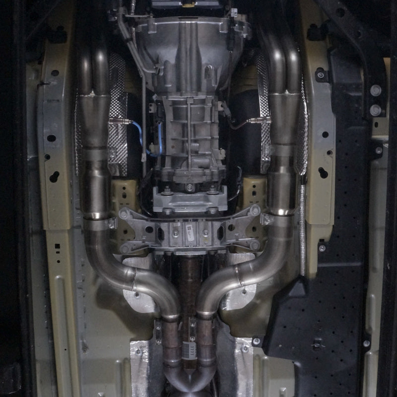 Stainless Works 2015+ Ford GT350 Headers 1-7/8in Primaries High-Flow Cats 3in Collectors Headers & Manifolds Stainless Works