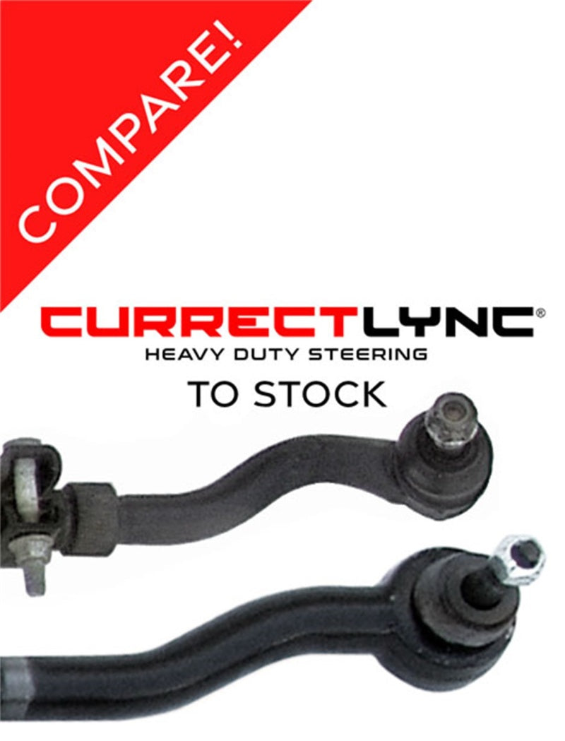RockJock JK Currectlync Modular Extreme Duty Steering System Bolt-On Steering Knuckles & Spindles RockJock