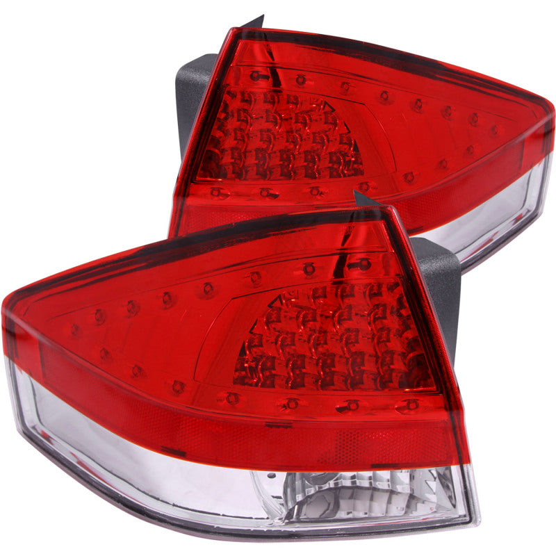 ANZO 2008-2011 Ford Focus LED Taillights Red/Clear Tail Lights ANZO