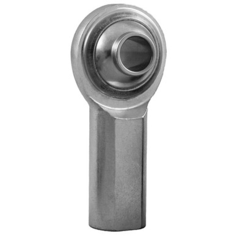 QA1 PCY Series 2-Pc Rod End - Female/Left Hand - .5in Bore x 1/2-20 - Hi-Misalign - Steel w/PTFE Tie Rods QA1