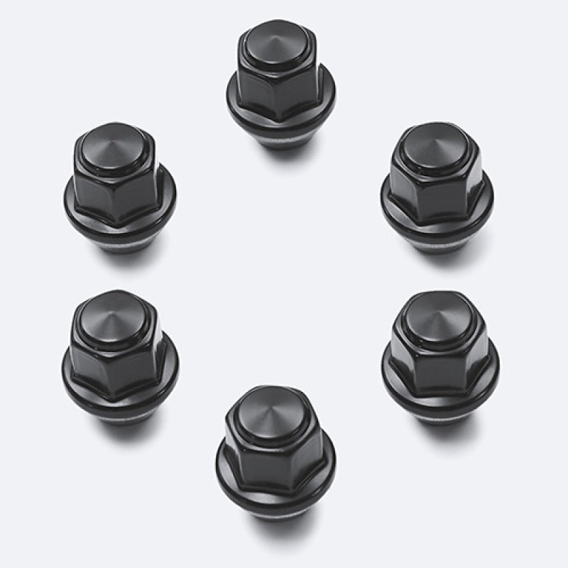 Ford Racing M12 x 1.5 Black Lug Nut - Set of 6 Lug Nuts Ford Racing