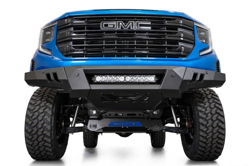 ADD 2022+ GMC 1500 Black Label Front Bumper Bumpers - Steel Addictive Desert Designs