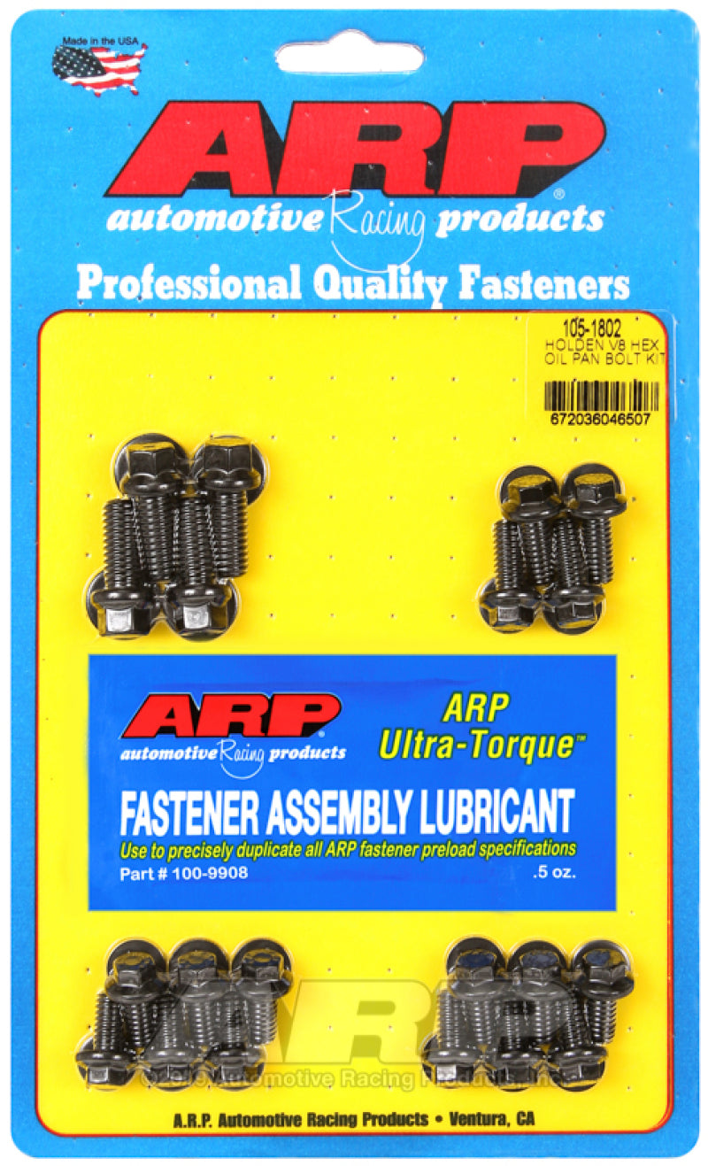 ARP Holden V8 Hex Oil Pan Bolt Kit Hardware Kits - Other ARP