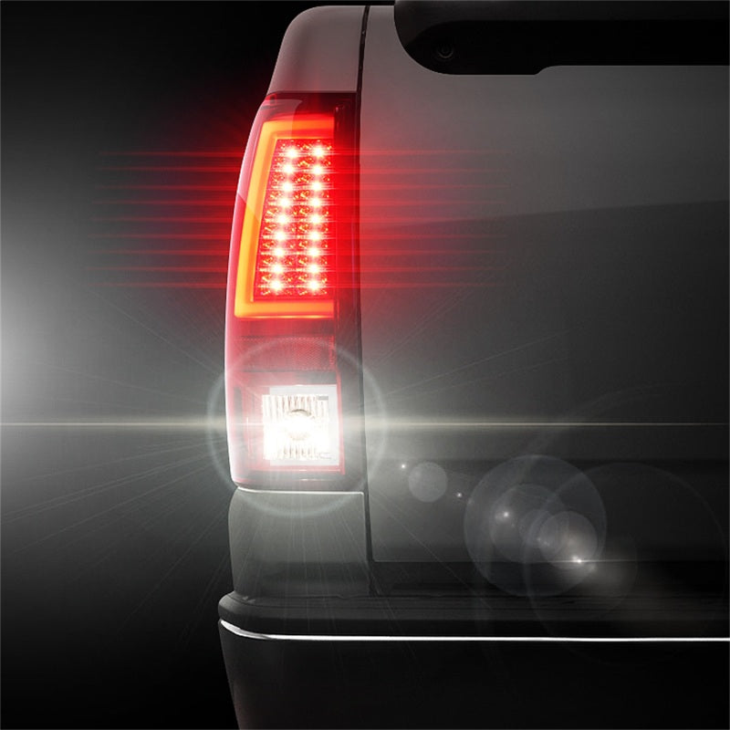 Spyder Chevy Silverado 1500/2500 03-06 Version 2 LED Tail Lights - Red Clear ALT-YD-CS03V2-LED-RC Tail Lights SPYDER