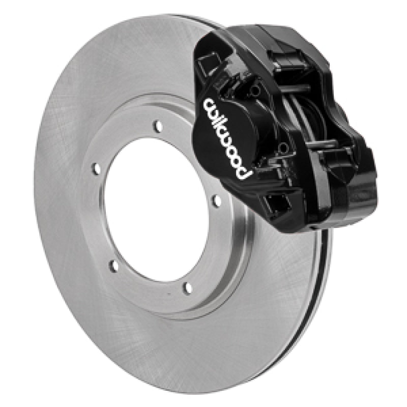 Wilwood 69-74 Porsche 911 D31 11.10in. Front Brake Kit w/ Flex Lines - Black Brake Kits - Performance Blank Wilwood