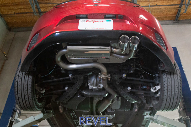 Revel 16-20 Mazda MX-5 Medallion Touring-S Catback Exhaust - Dual Tip / Axle-Back Catback Revel