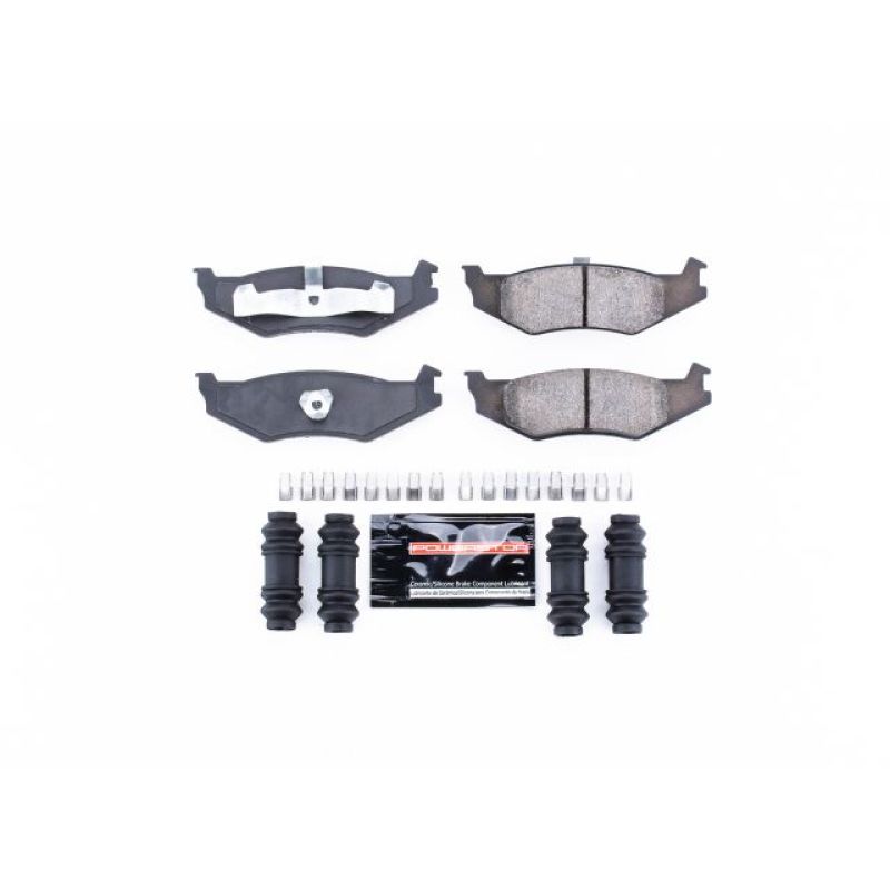 Power Stop 93-94 Chrysler Concorde Rear Z23 Evolution Sport Brake Pads w/Hardware Brake Pads - Performance PowerStop