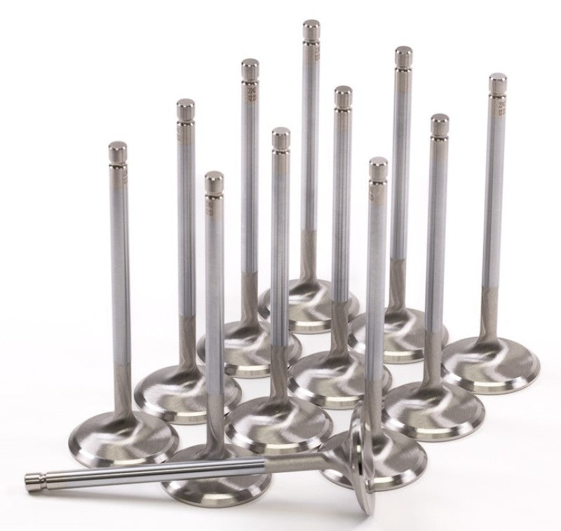 GSC P-D Nissan VR30DDTT 33.3mm Head STD 101.1mm Long Intake Valve - Set of 12 Valves GSC Power Division