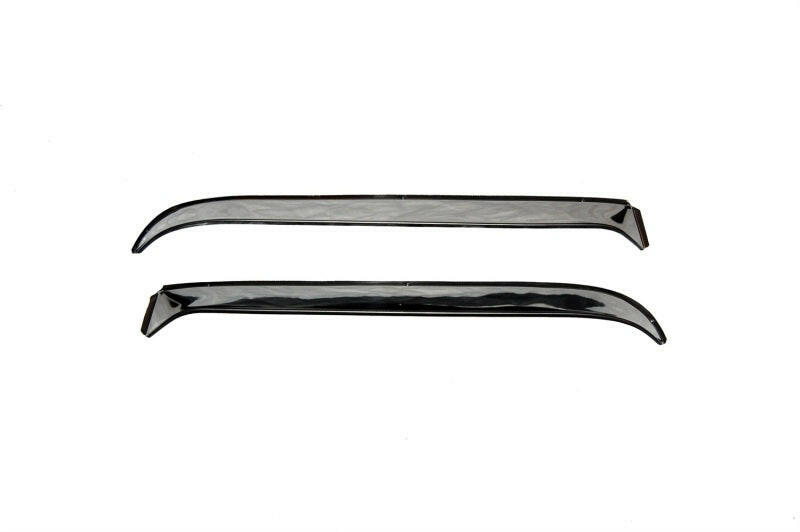 AVS 78-79 Ford Bronco Ventshade Window Deflectors 2pc - Stainless Wind Deflectors AVS