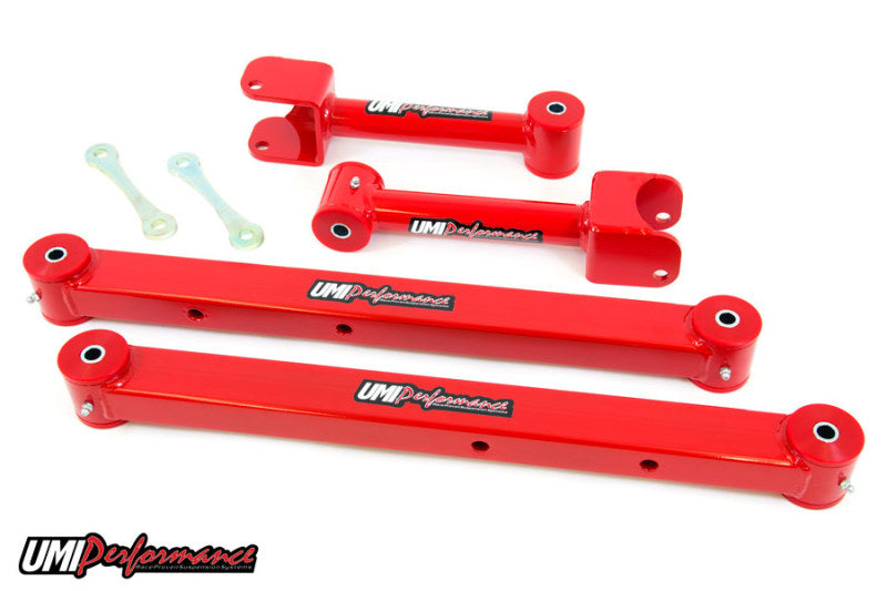UMI Performance 73-77 GM A-Body Upper & Lower Control Arm Kit Control Arms UMI Performance
