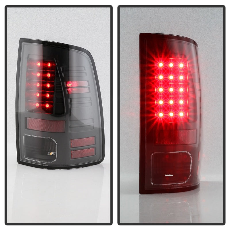 Spyder Dodge Ram 1500 09-18/2500/3500 10-18 LED Tail Lights - Incandescent Model Only - Black Tail Lights SPYDER