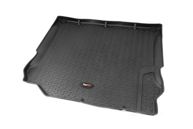 Rugged Ridge Floor Liner Cargo Black 2007-2018 Jeep Wrangler Unlimited JK 4 Dr Floor Mats - Rubber Rugged Ridge