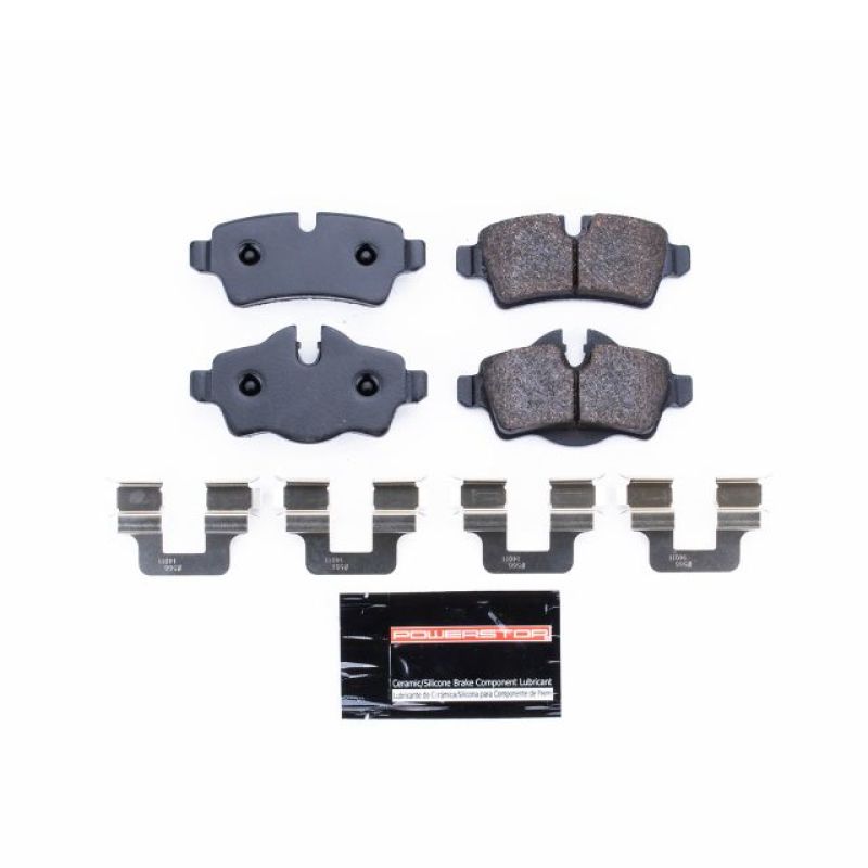 Power Stop 07-15 Mini Cooper Rear Track Day Brake Pads Brake Pads - Racing PowerStop