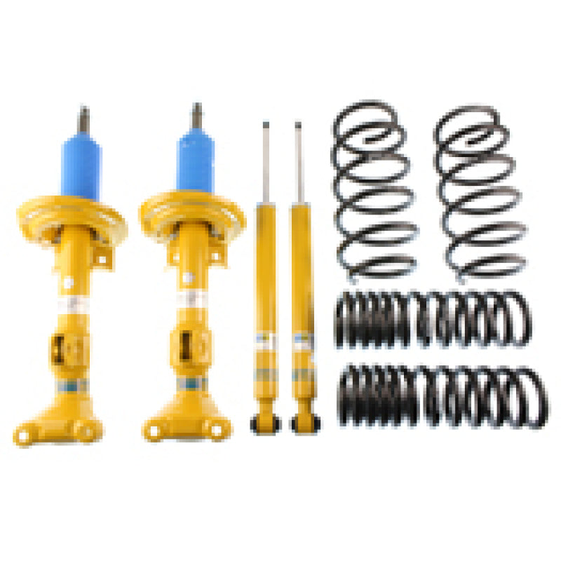 Bilstein B12 2012 Mercedes-Benz C250 Luxury Sedan Front and Rear Suspension Kit Shock & Spring Kits Bilstein
