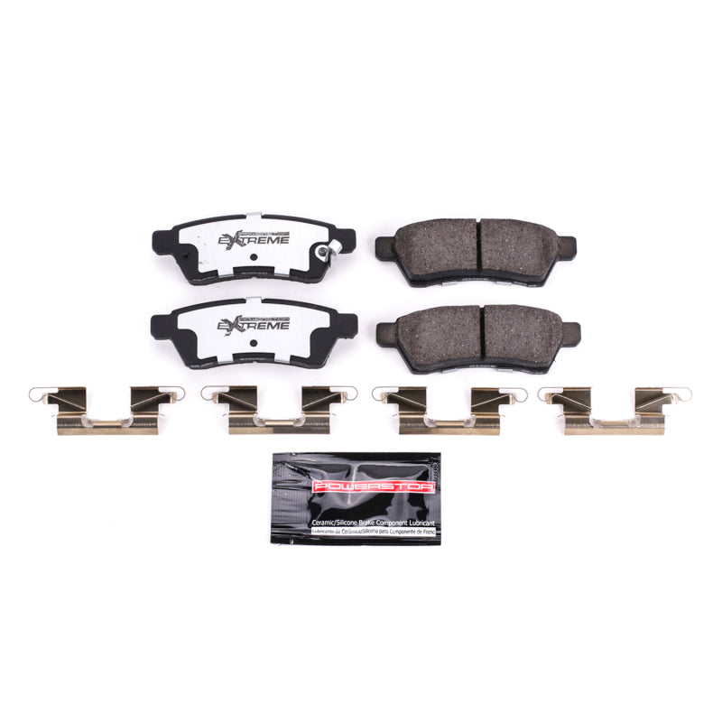 Power Stop 05-19 Nissan Frontier Rear Z36 Truck & Tow Brake Pads w/Hardware Brake Pads - Performance PowerStop