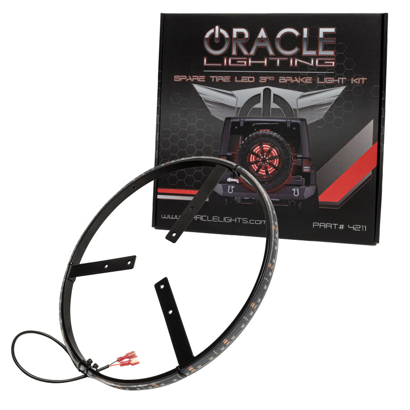 Oracle LED Illuminated Wheel Ring 3rd Brake Light - Red Light Strip LED ORACLE Lighting