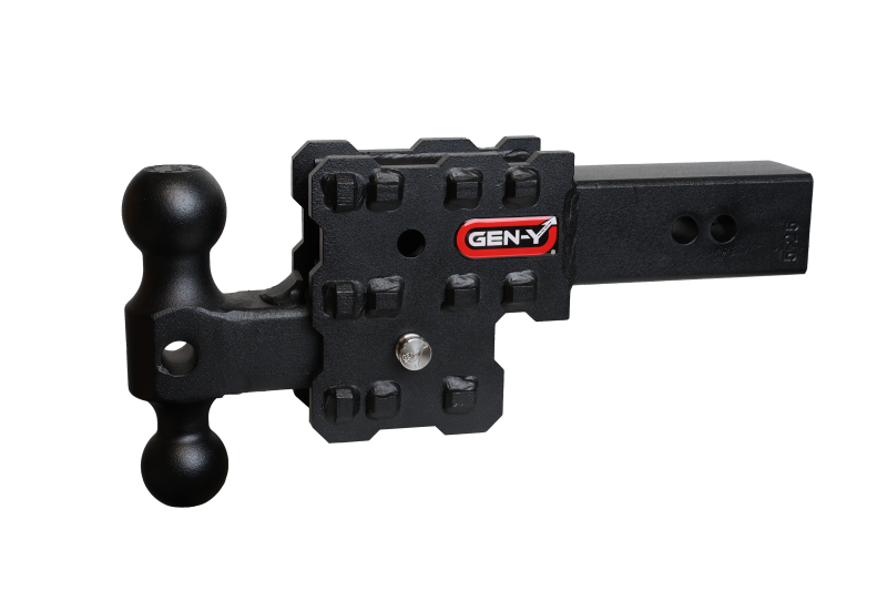 Gen-Y Phantom-X 2.5in Solid Shank 2.5in Drop 1.6K TW 16K Hitch w/GH-051 (No Flat Towing) Hitch Receivers GEN-Y Hitch