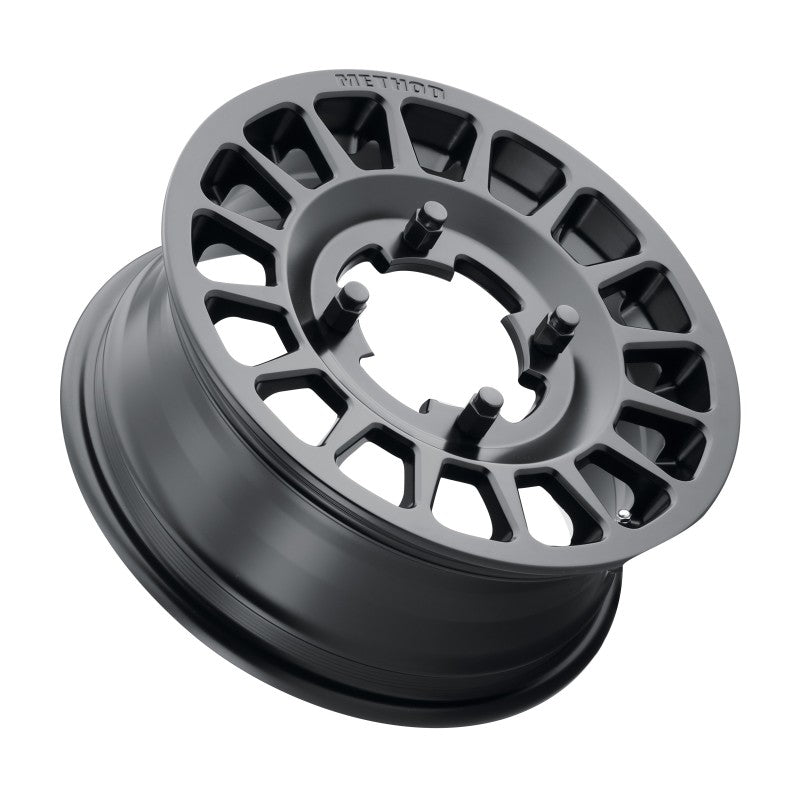 Method MR407 Bead Grip 15x6 / 5+1/51mm Offset / 5x4.5 / 77mm CB Matte Black Wheel Wheels - Cast Method Wheels