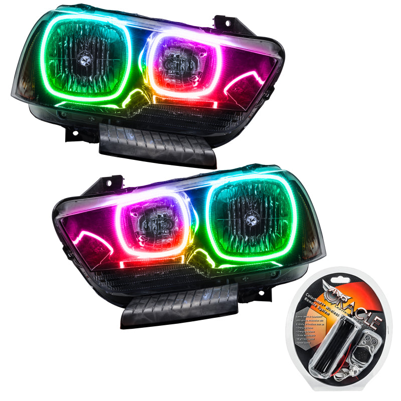 Oracle 11-14 Dodge Charger SMD HL (Non-HID) - ColorSHIFT Headlights ORACLE Lighting