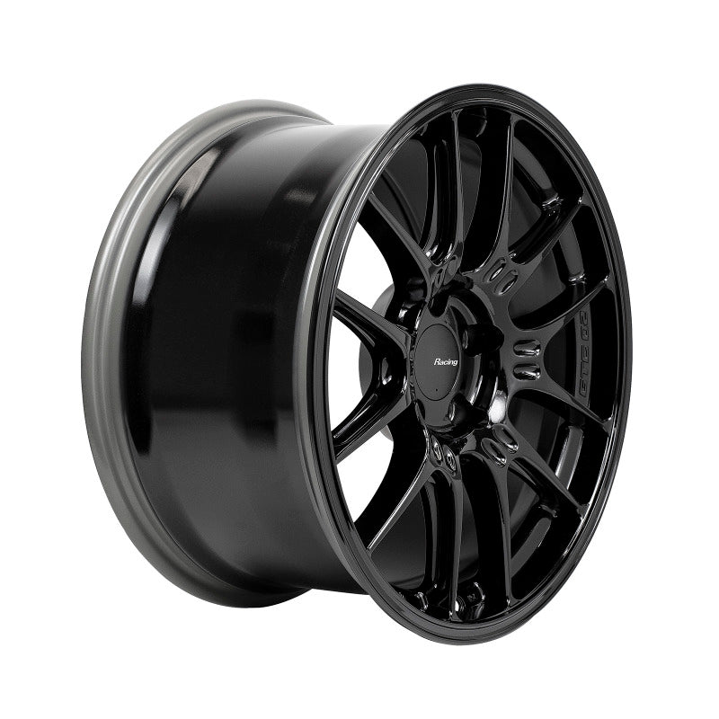 Enkei GTC02 18x9.5 5x114.3 40mm Offset 75mm Bore Gloss Black Wheel Wheels - Cast Enkei