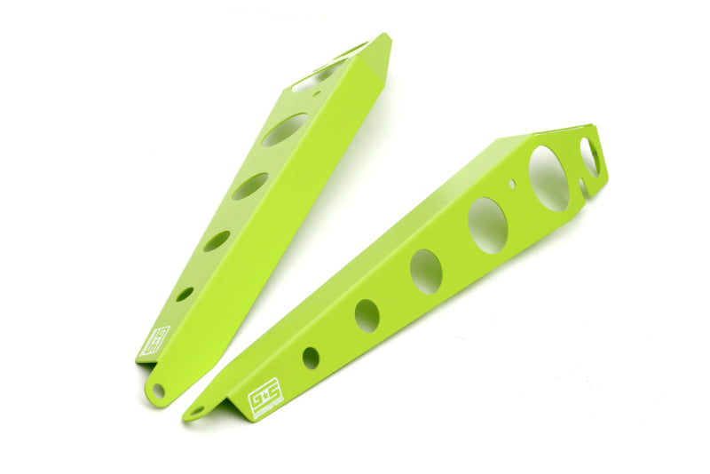 GrimmSpeed 15+ Subaru WRX/STI Fender Shroud - Neon Green Powdercoat Exterior Trim GrimmSpeed
