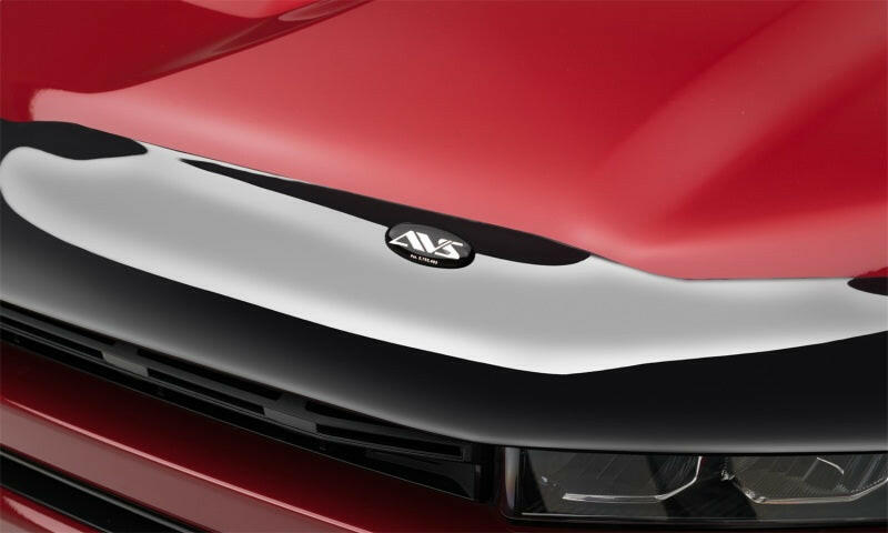 AVS 2022 Ford Maverick High Profile Bugflector II Hood Shield - Smoke Stone/Bug Deflectors AVS