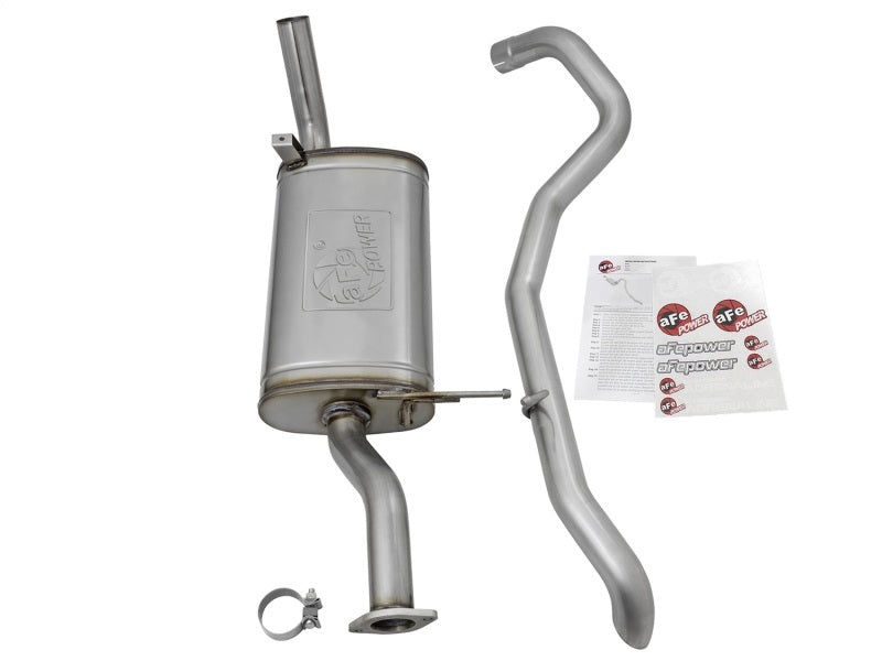 aFe MACHForce XP 2-1/2in 409 SS Cat Back Exhaust 2001-2016 Nissan Patrol (Y61) I6-4.8L 4 Door Catback aFe