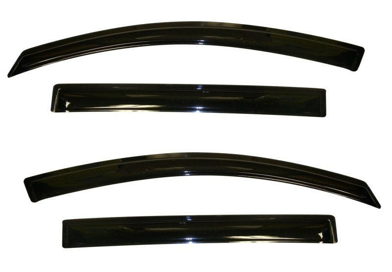 AVS 11-16 Kia Sportage Ventvisor Outside Mount Window Deflectors 4pc - Smoke Wind Deflectors AVS