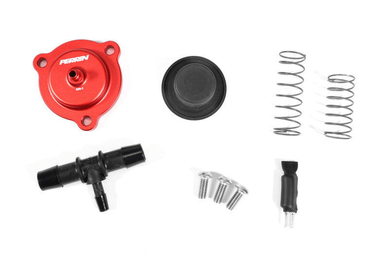 PERRIN 22-25 Subaru WRX / 20-25 LGT & OBXT / 19-25 Ascent Diverter Valve - Red Blow Off Valves Perrin Performance
