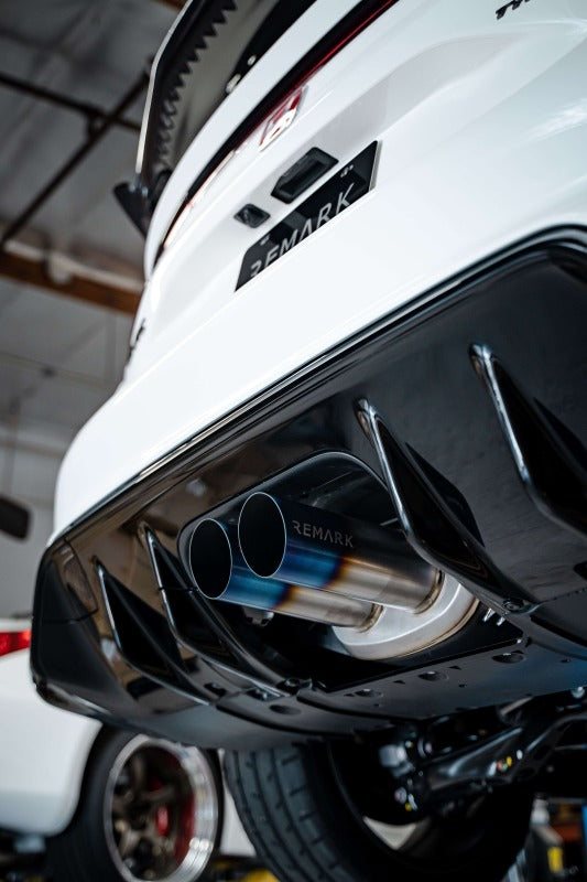 Remark 2023+ Honda Civic Type-R (FL5) Sports Touring Catback Titanium Exhaust/SUS304 Front Pipe Catback Remark