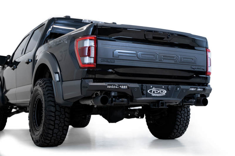 Addictive Desert Designs 21-22 Ford F-150 Raptor Phantom Rear Bumpet Bumpers - Steel Addictive Desert Designs
