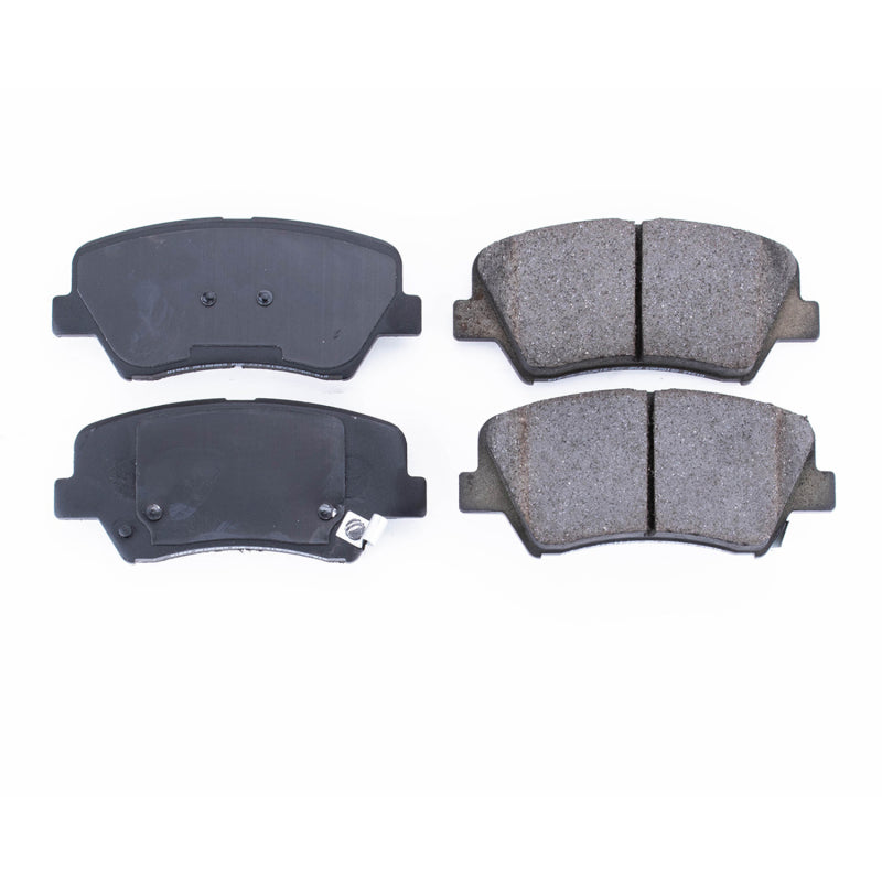 Power Stop 11-16 Hyundai Elantra Front Z16 Evolution Ceramic Brake Pads Brake Pads - OE PowerStop