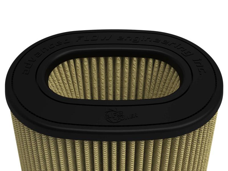 aFe MagnumFLOW Pro GUARD 7 Air Filter (6 x 4)in F x (8-1/2 x 6-1/2)in B x (7-1/4 x 5)in T x 7-1/4in Air Filters - Universal Fit aFe