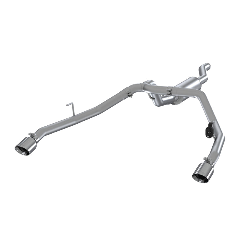 MBRP 2020 Jeep Gladiator 3.6L 2.5in Dual Rear Exit Cat Back Exhaust 304 Catback MBRP